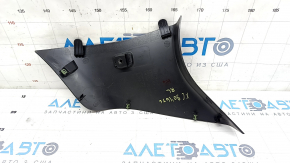 Rear pillar trim left rear upper Volvo XC90 16-22 black, scratches