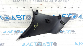 Rear pillar trim right rear upper Volvo XC90 16-22 black, scratch