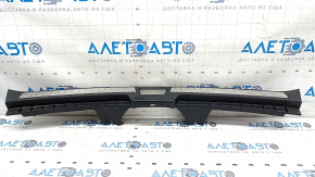 Volvo XC90 16-22 black trunk opening trim, with metal inserts, scratches, break