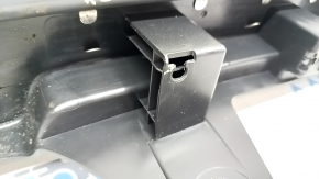 Volvo XC90 16-22 black trunk opening trim, with metal inserts, scratches, break