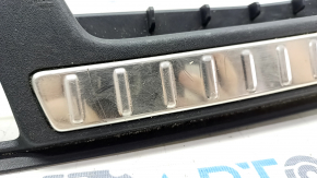 Volvo XC90 16-22 black trunk opening trim, with metal inserts, scratches, break