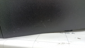 Central console armrest Mazda CX-5 17- leather gray, scratches, for cleaning