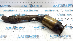 Intake pipe with catalytic converter Audi A4 B8 13-16 rest 2.0T