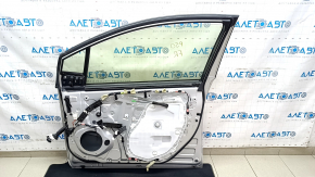 Door assembly front right Toyota Prius 50 16- keyless, silver 1F7, butt