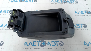 Armrest of the central console Hyundai Elantra UD 11-16 leather, black