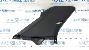 Rear pillar trim 2nd row left Ford Explorer 20 - black, scratches