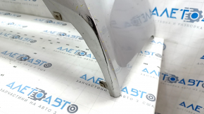 Front bumper bare Toyota Prius 50 16- silver, CAPA, scratches