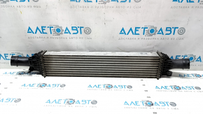 Intercooler Audi A4 B8 08-16 2.0T is crushed, the mount is broken