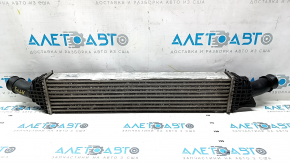 Intercooler Audi A4 B8 08-16 2.0T is crushed, the mount is broken