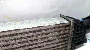 Intercooler Audi A4 B8 08-16 2.0T is crushed, the mount is broken