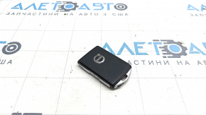 Volvo XC90 16-22 keyless key, 4 buttons, no cover, worn, chrome is worn