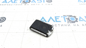 Volvo XC90 16-22 keyless key, 4 buttons, no cover, worn, chrome is worn