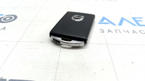 Volvo XC90 16-22 keyless key, 4 buttons, no cover, worn, chrome is worn