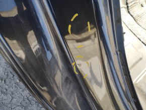 Quarter wing rear right Hyundai Elantra 21-23 graphite, on the body, bumps, dented