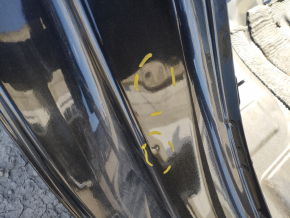 Quarter wing rear right Hyundai Elantra 21-23 graphite, on the body, bumps, dented