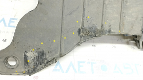 Rear beam protection Hyundai Elantra 21-23 is worn, pressed, torn