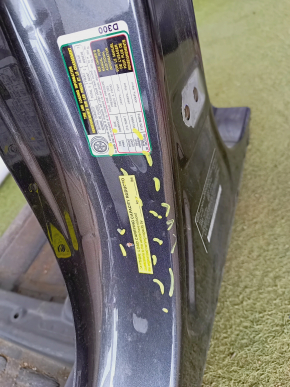 Front left quarter Hyundai Sonata 20-22 graphite, sawn off, with central pillar, butts