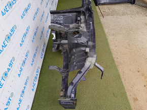 Front left quarter Hyundai Sonata 20-22 graphite, sawn off, with central pillar, butts