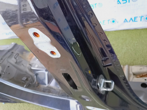 Quarter wing rear right Chevrolet Volt 16 - sawed off, with central pillar, black, butts