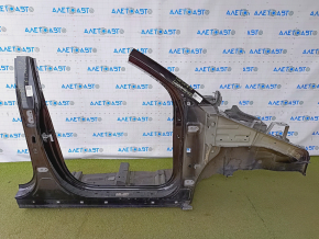 Front right quarter Hyundai Tucson 16-18 sawed off, with central pillar, black, butt on pillar
