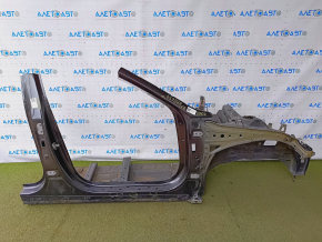 Front right quarter Hyundai Sonata 20-22 graphite, sawn off, with central pillar, butts