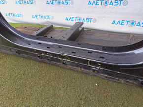 Front right quarter Hyundai Sonata 20-22 graphite, sawn off, with central pillar, butts