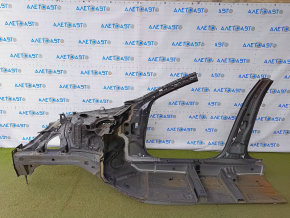 Front right quarter Hyundai Sonata 20-22 graphite, sawn off, with central pillar, butts