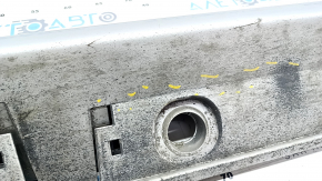 Left threshold Toyota Prius 50 16 - silver, cracks, scratches