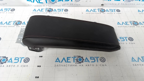 Chevrolet Equinox 10-17 armrest leather, black, red stitching, scratches