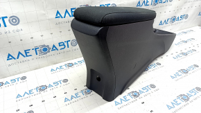 Console center armrest and cup holders Toyota Prius 50 16- black cloth, scratches