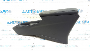 Console center armrest and cup holders Toyota Prius 50 16- black cloth, scratches