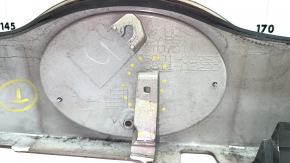 Toyota Highlander 14-19 trunk door molding for folding glass with badge, cracked, broken fasteners