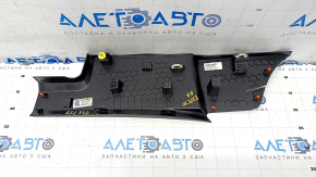 Door sill trim rear right Ford Explorer 20 - black, worn