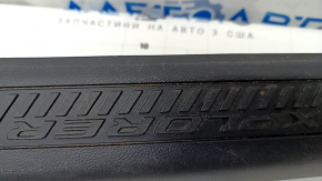 Door sill trim front left Ford Explorer 20 - black, worn, scratches