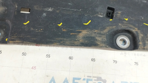 Front left underbody protection Volvo XC90 16-22 worn, torn