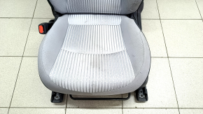 Driver's seat Toyota Prius 50 16- without airbag, mechanical, cloth black-gray, for dry cleaning