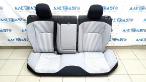 Rear row of seats 2nd row Toyota Prius 50 16- black-gray cloth, dry-cleanable