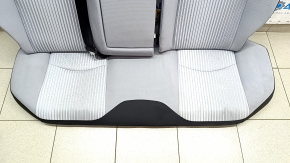 Rear row of seats 2nd row Toyota Prius 50 16- black-gray cloth, dry-cleanable