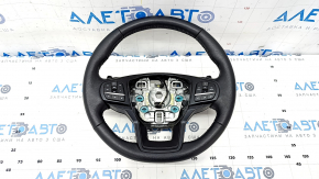 Steering wheel assembly Ford Explorer 20 - heated, leather black, scratch