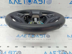 Steering wheel assembly Ford Explorer 20 - heated, leather black, scratch