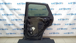 Door assembly rear right Audi Q5 80A 18- keyless, black LY9T, with hinges, butt