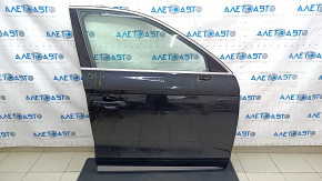 Door assembly front right Audi Q5 80A 18- keyless, black LY9T, dents, bumps