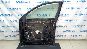 Door assembly front right Audi Q5 80A 18- keyless, black LY9T, dents, bumps