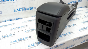 Central console armrest and cup holders Ford Explorer 20 - black, scratches