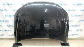 Bare hood Audi Q5 80A 18- aluminum, black LY9T, chips on paint