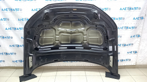 Bare hood Audi Q5 80A 18- aluminum, black LY9T, chips on paint