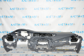 Torpedo front panel with AIRBAG Chevrolet Bolt 17-21 dark gray, scratches