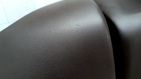 Complete set of seats BMW 5 G30 17-23 with airbag, electric, heated, memory, dark brown leather, Comfort, scratches, bumps