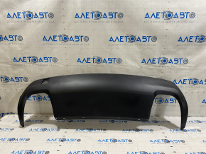 Rear bumper trim lower Jeep Cherokee KL 19-21 for 2 pipes, structure, for chrome tips, for towbar