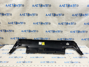 Rear bumper trim lower Jeep Cherokee KL 19-21 for 2 pipes, structure, for chrome tips, for towbar